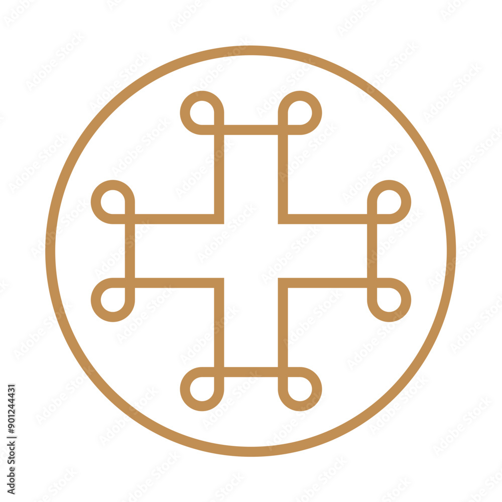 Obraz premium Medical Cross icon Design