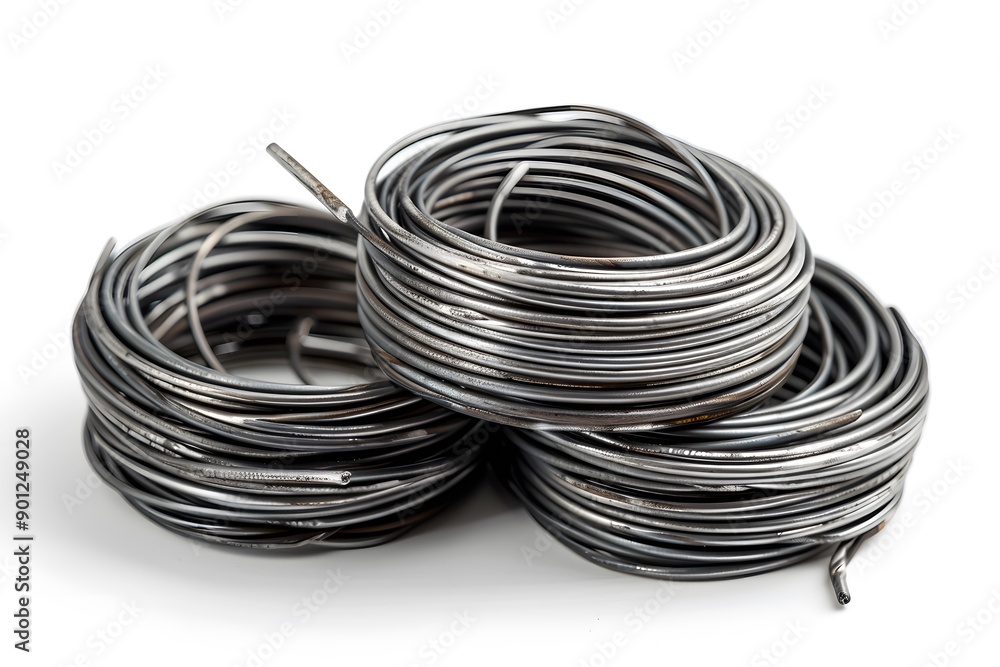 Coiled Metal Wire Rolls for Various Applications Coiled Metal Wire Rolls for Various Applications
