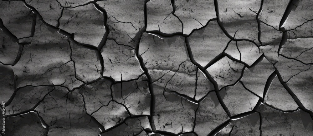 Black color texture pattern cracked cement wall background Black color texture pattern cracked cement wall background