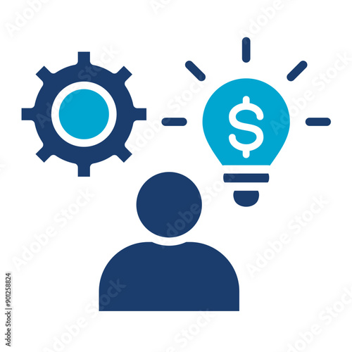 Business Thinking Icon