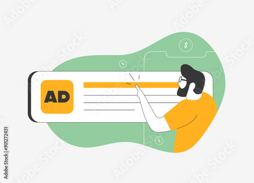 Targeted contextual PPC advertising places ads on relevant web pages, ensuring audience is interested in product or service. Contextual digital marketing advertising
