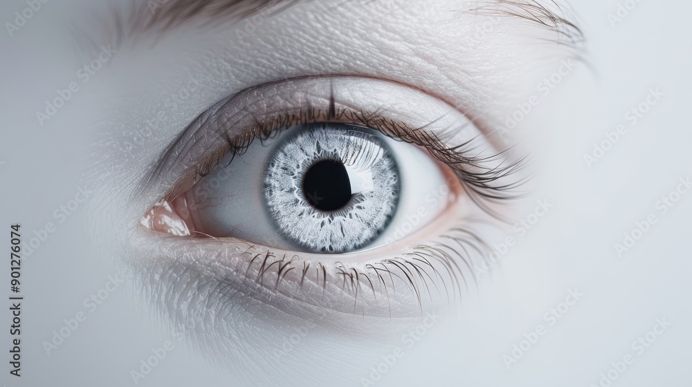A captivating image of a white eye, captured in exquisite detail against a simple, white background. The minimalist approach highlights the eye's beauty and expression, making it ideal for a variety A captivating image of a white eye, captured in exquisite detail against a simple, white background. The minimalist approach highlights the eye's beauty and expression, making it ideal for a variety