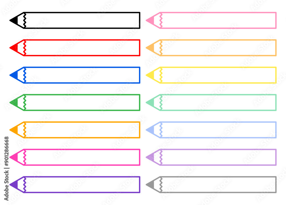 シンプルでカラフル鉛筆バナー素材
Simple and colorful pencil banner material シンプルでカラフル鉛筆バナー素材
Simple and colorful pencil banner material