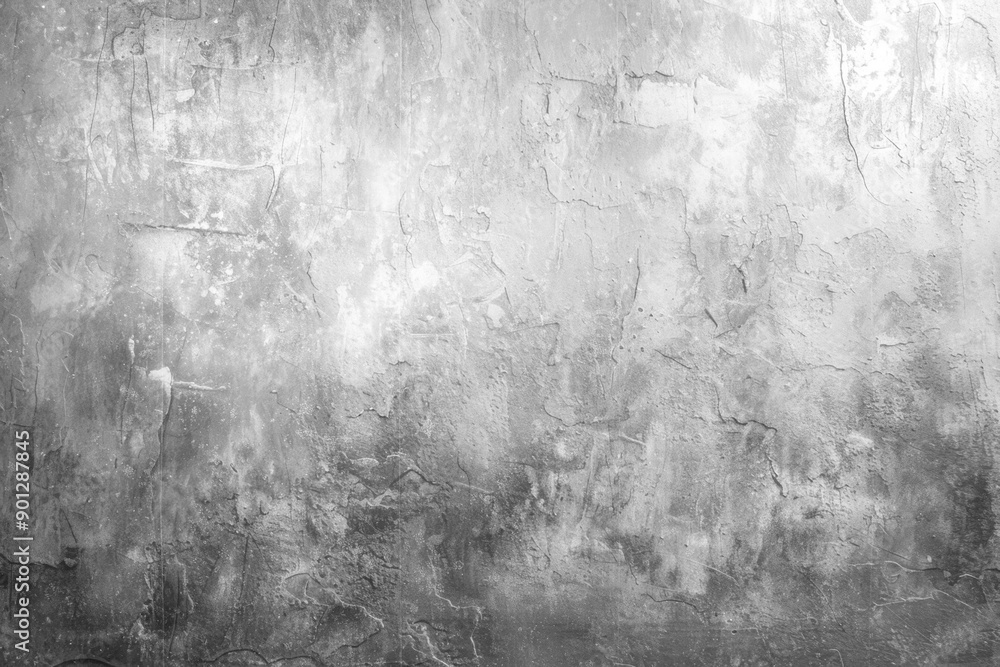 Fototapeta premium Aged Grey Concrete Wall Background with Grunge Texture and Rough Surface