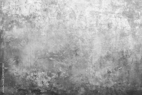 Aged Grey Concrete Wall Background with Grunge Texture and Rough Surface