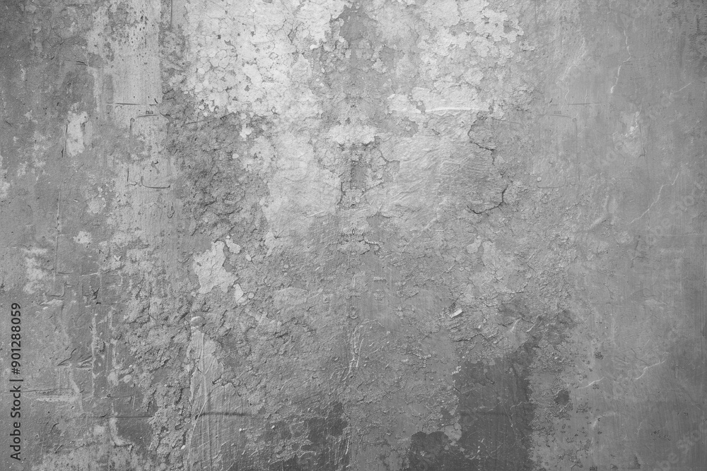 Fototapeta premium Aged Grey Concrete Wall Background with Grunge Texture and Rough Surface