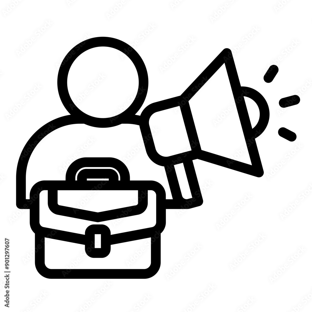 Salesman Icon Salesman Icon