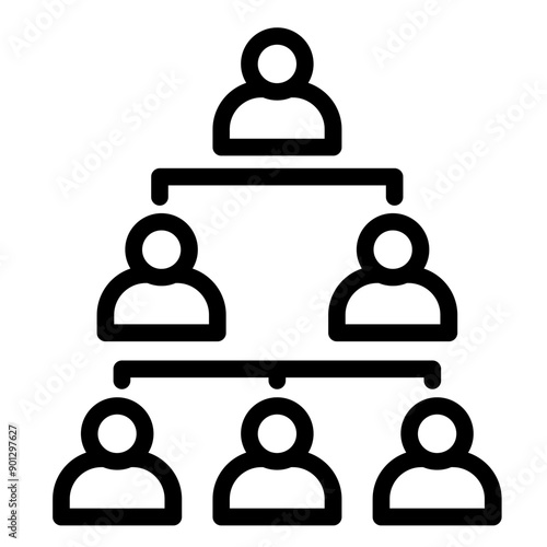 Organization Structure Icon