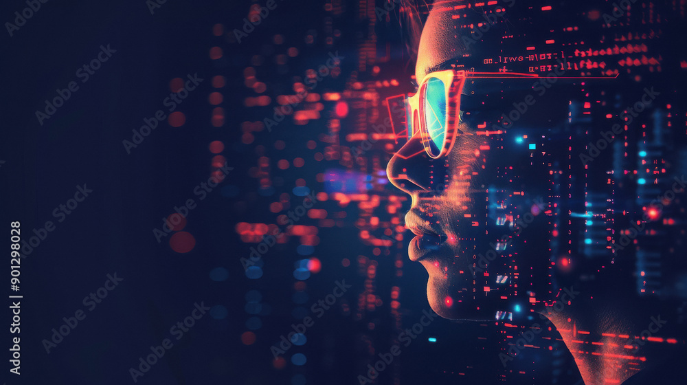 indian female IT specialist analyzing data information indian female IT specialist analyzing data information