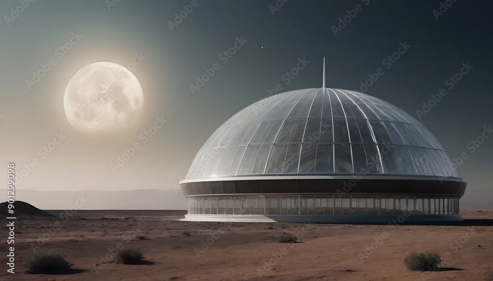 Greenhouse on an unknown planet. Greenhouse on an unknown planet.