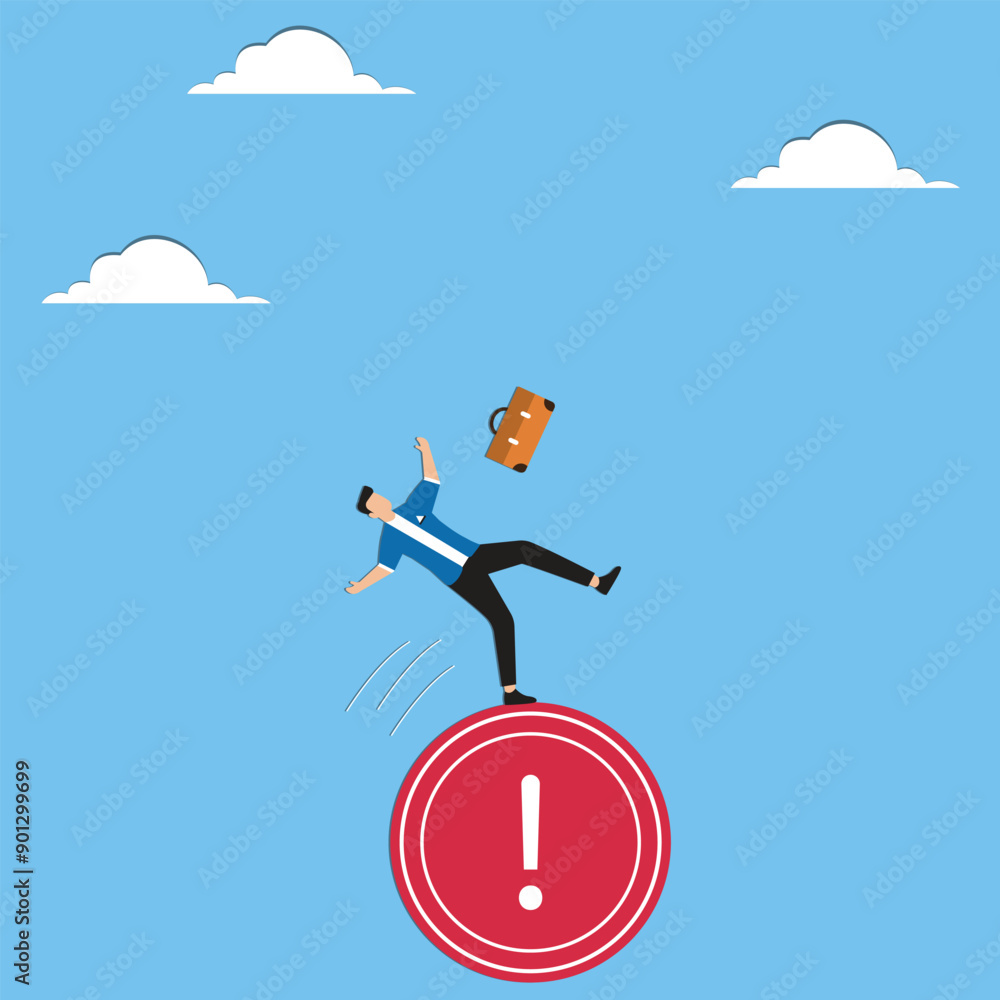 Entrepreneurs fall at warning signs, as a result of ignoring warnings Entrepreneurs fall at warning signs, as a result of ignoring warnings