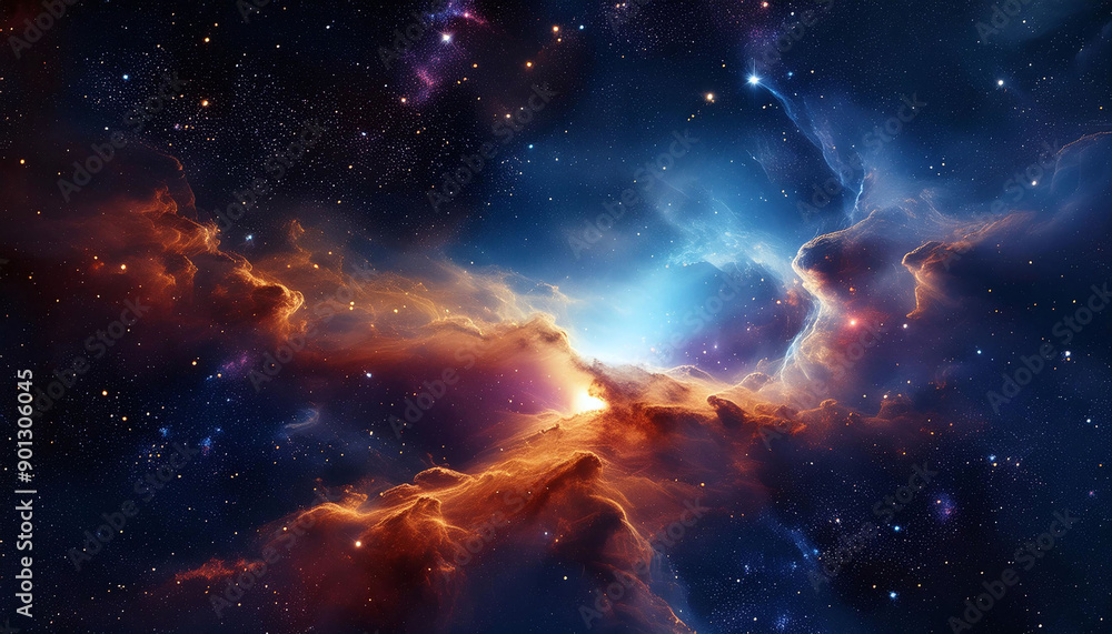 Fototapeta premium galaxy in space