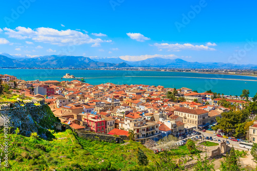Nafplio, Greece aerial view