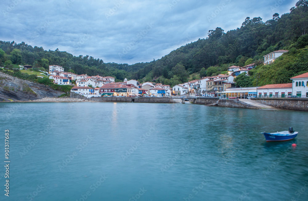 Tazones, Asturian Coast village, Spain Tazones, Asturian Coast village, Spain