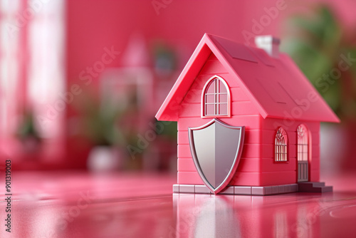 Mortgage Insurance with House and Shield photo