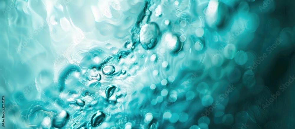 Curly glass adds a soft focus to an abstract dark turquoise background creating a beautiful tinted copy space image Curly glass adds a soft focus to an abstract dark turquoise background creating a beautiful tinted copy space image