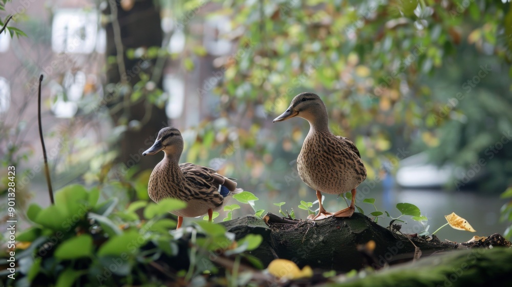 Picture of Urban Wildlife, Images of wildlife thriving in urban environments ...