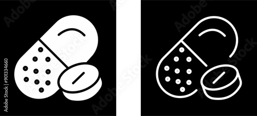 Pills Vector Icon