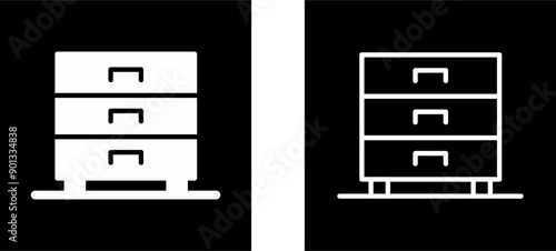 Drawers Vector Icon