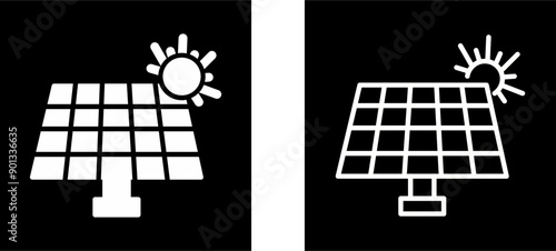 Solar Panel Vector Icon