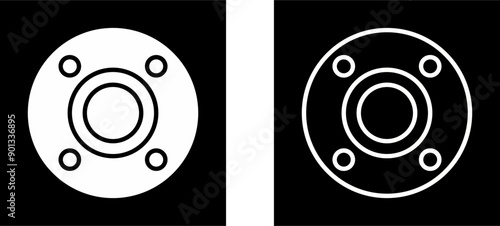 Flange Vector Icon