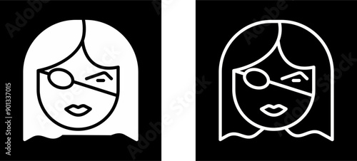 Eye Patch Vector Icon