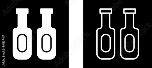 Drink Bottle Vector Icon