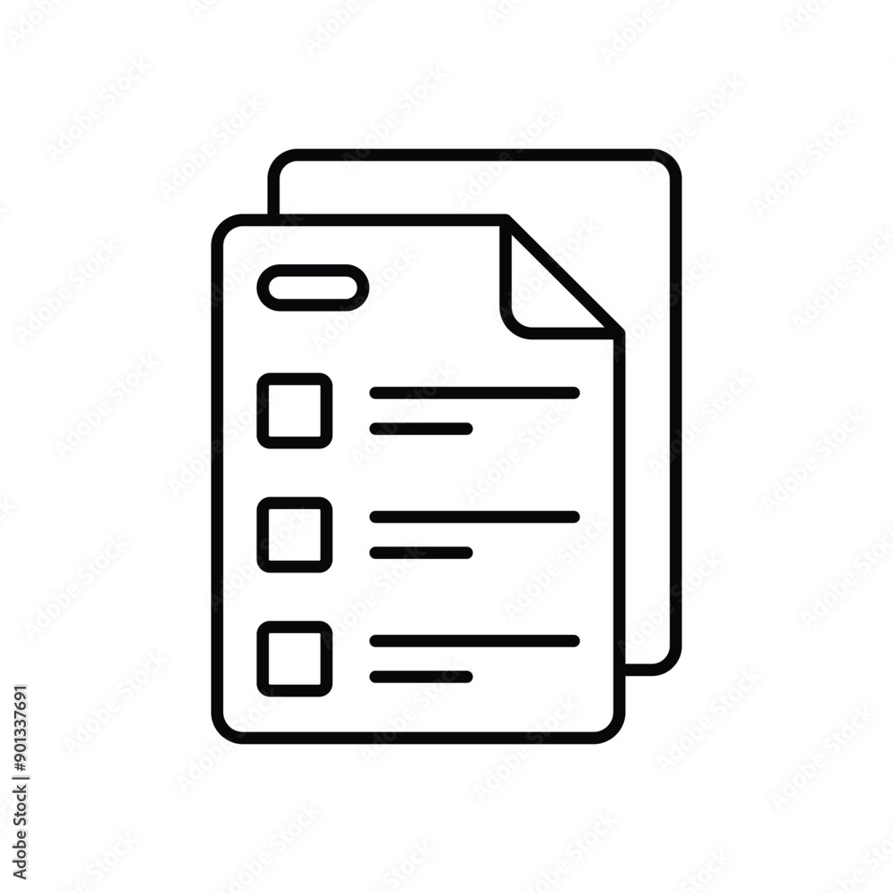 Action Plan vector icon Action Plan vector icon