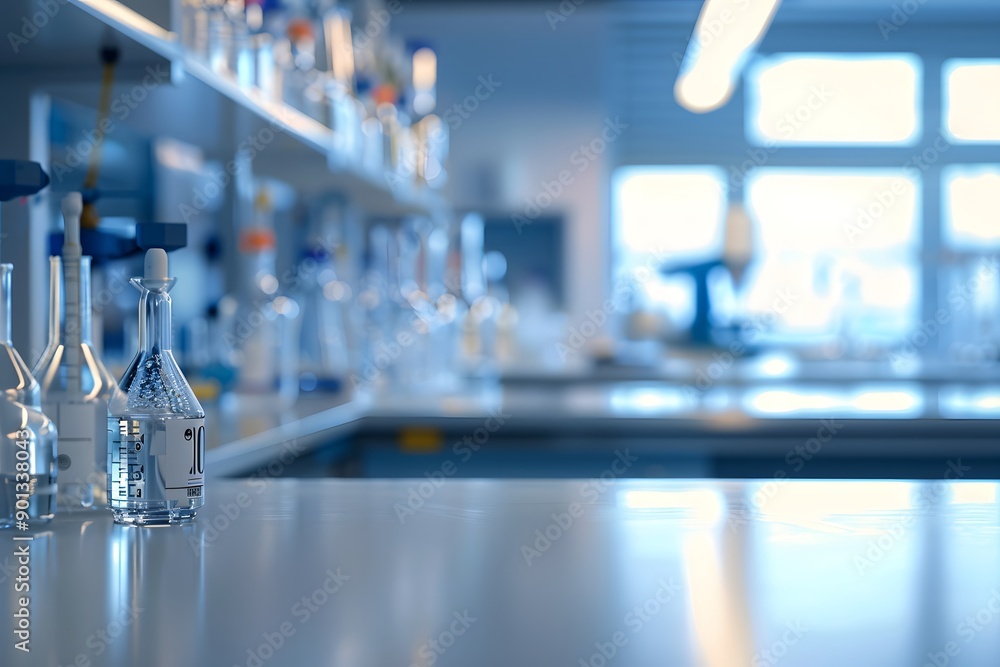 blurred laboratory background blurred laboratory background