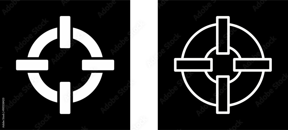 Fototapeta premium Float Vector Icon