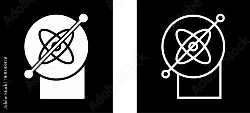 Gyroscope Vector Icon