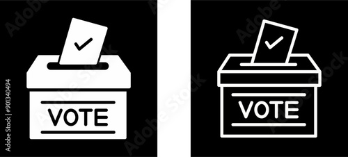 Ballot Vector Icon