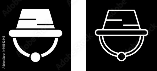 Camping Hat Vector Icon