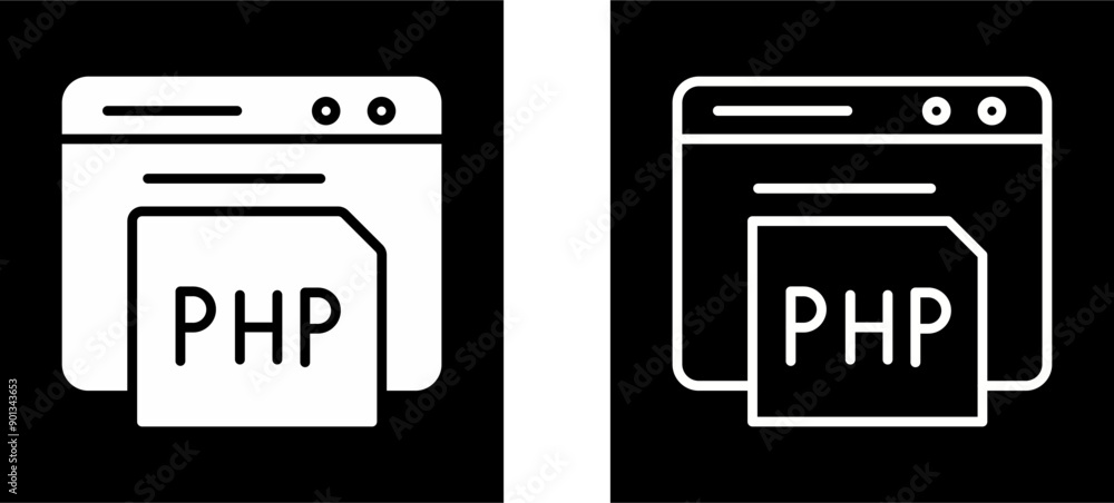 PHP Vector Icon PHP Vector Icon