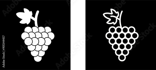 Grapes Vector Icon
