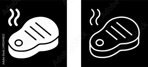 Steak Vector Icon