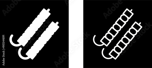 Skewer Vector Icon