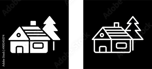 Cabin Vector Icon