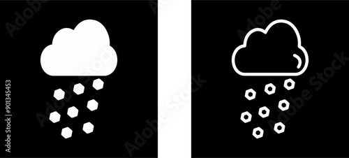 Hail Vector Icon