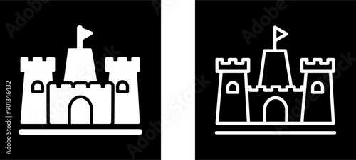 Sandcastle Vector Icon