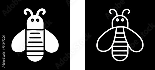 Bee Vector Icon