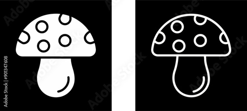 Mushroom Vector Icon