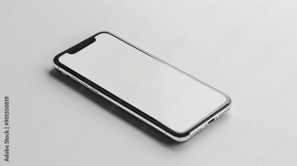 A black smartphone featuring a glowing white screen rests on a white surface, highlighting the device's modern aesthetic and the contrast between technology and simplicity. A black smartphone featuring a glowing white screen rests on a white surface, highlighting the device's modern aesthetic and the contrast between technology and simplicity.