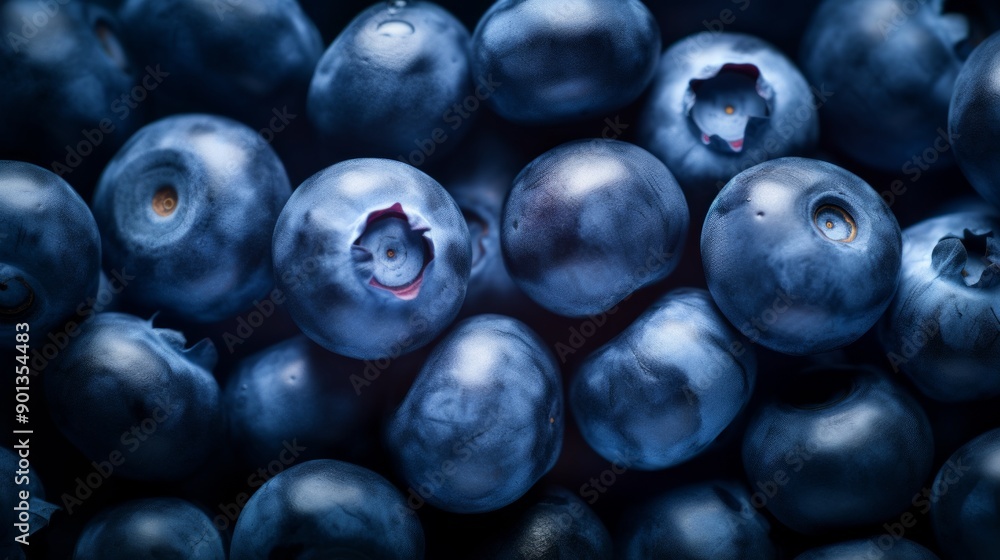 Lots of fresh blueberries. ai generated art image Lots of fresh blueberries. ai generated art image