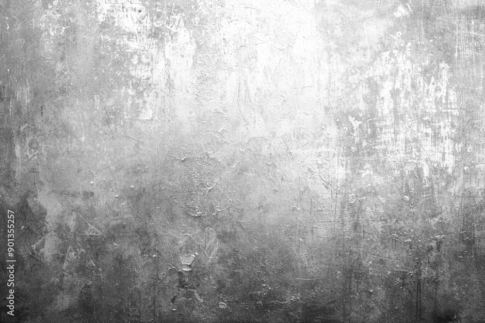 Fototapeta premium Aged Grey Concrete Wall Background with Grunge Texture and Rough Surface