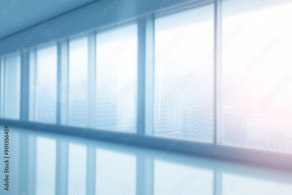 Blurred glass window wall building background office Blurred glass window wall building background office