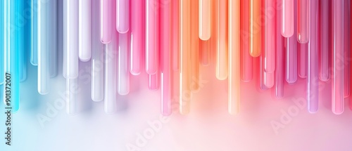 Colorful abstract background with vertical lines in gradient hues, creating a vibrant and modern visual appeal.