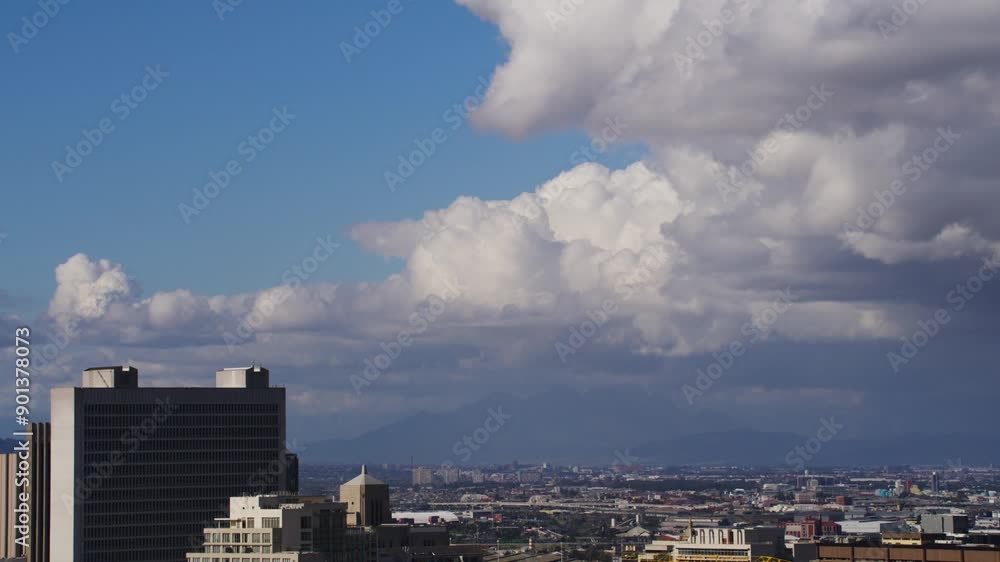Clouds Rolling in the Distance, Cape Town Time Lapse 4K Clouds Rolling in the Distance, Cape Town Time Lapse 4K