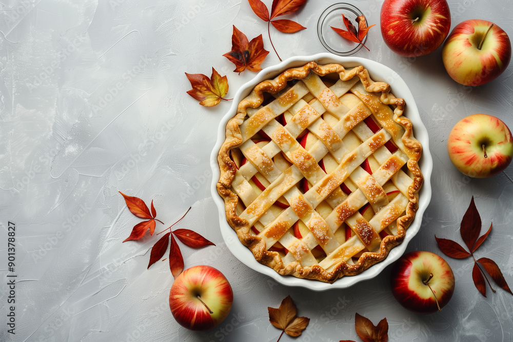 Fresh Baked Apple Pie. Thanksgiving dessert. Fresh Baked Apple Pie. Thanksgiving dessert.