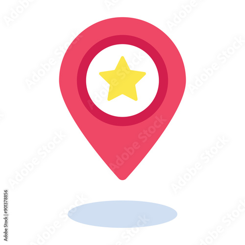 Map and Location Vectors Flat Icons and Illustrations
